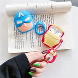 AirPods Cute 3D Cartoon Silicone Case cover For Airpod 1/2