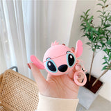 AirPods Pro Cute 3D Cartoon Stitch Silicone Case For Airpod 1 & 2 Protectuve Cover