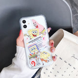 Cartoon Funny Phone Case For Apple iPhone 11 Pro X XS Max XR Soft TPU Back Cover for iPhone 7 8 Plus Cute Lovely Clear Case